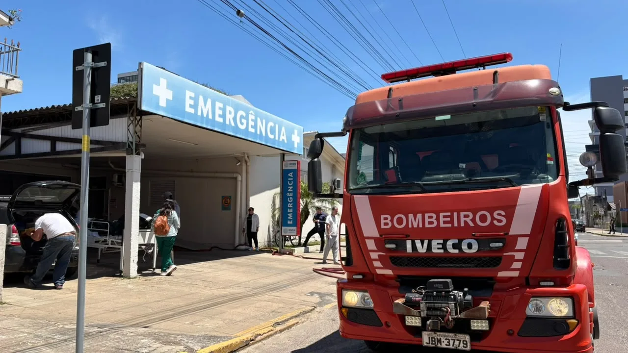 pacientes evacuados do HNSN